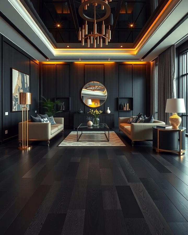 Ebony Luxe - 25 Wood Floor Colors