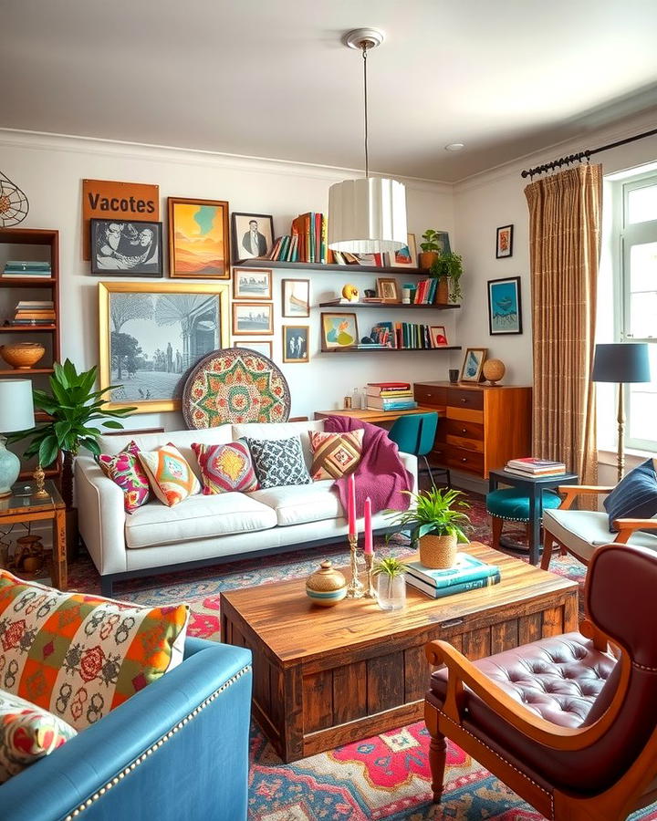 Eclectic Furniture Pairings - 30 Bohemian Maximalist Decor Ideas