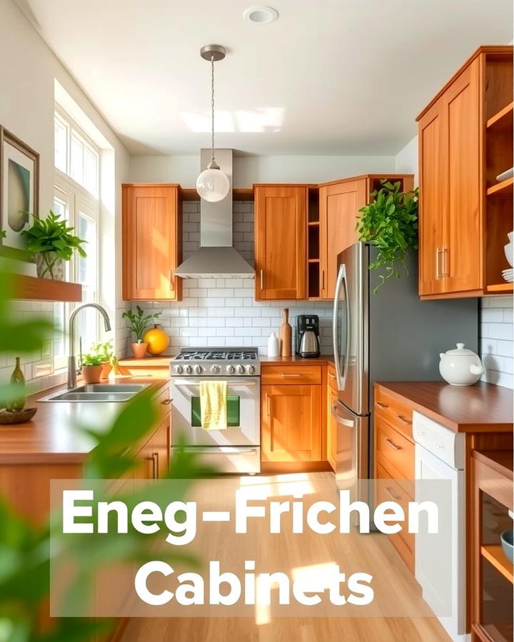 Eco Friendly Cherry Cabinets with Sustainable Finishes - 25 Natural Cherry Kitchen Cabinets