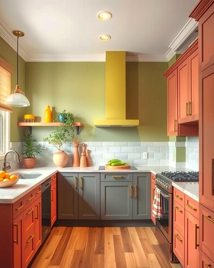 Eco Friendly Paints - 25 Organic Kitchen Design Ideas