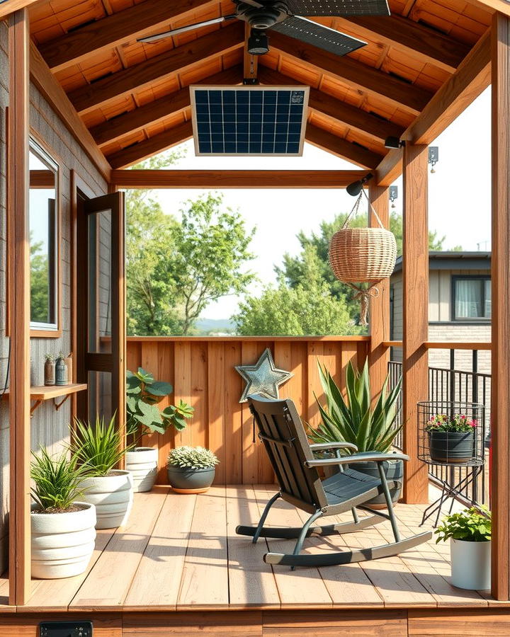 Eco Friendly Shed Roof Porch - 25 Shed Roof Porch Design Ideas