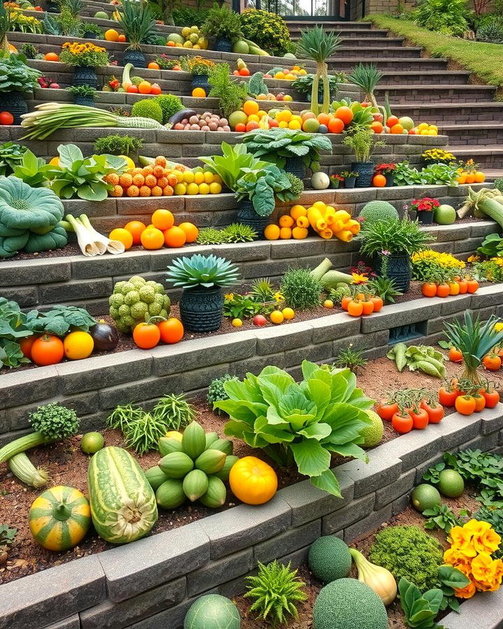 Edible Landscaping - 25 Terraced Garden Ideas