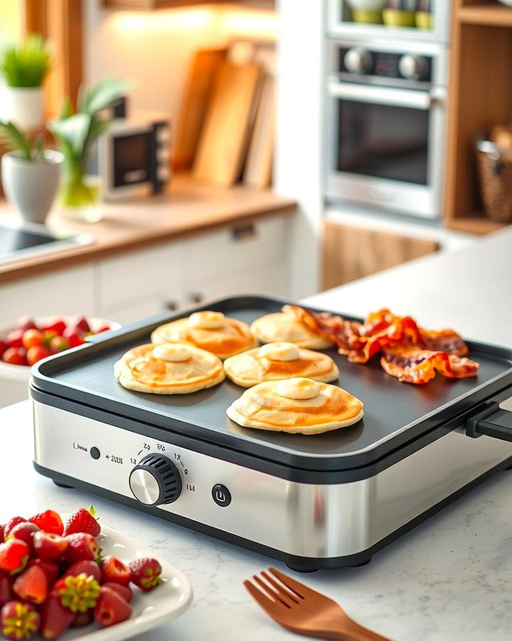 Electric Griddle - 30 Small Kitchen Appliances List