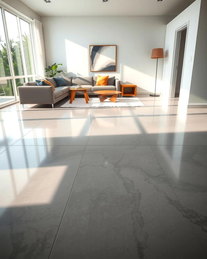 Elegant Polished Concrete Floors - 25 Stained Concrete Floors