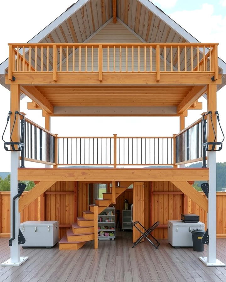 Elevated Decks - 25 Wood Deck Ideas