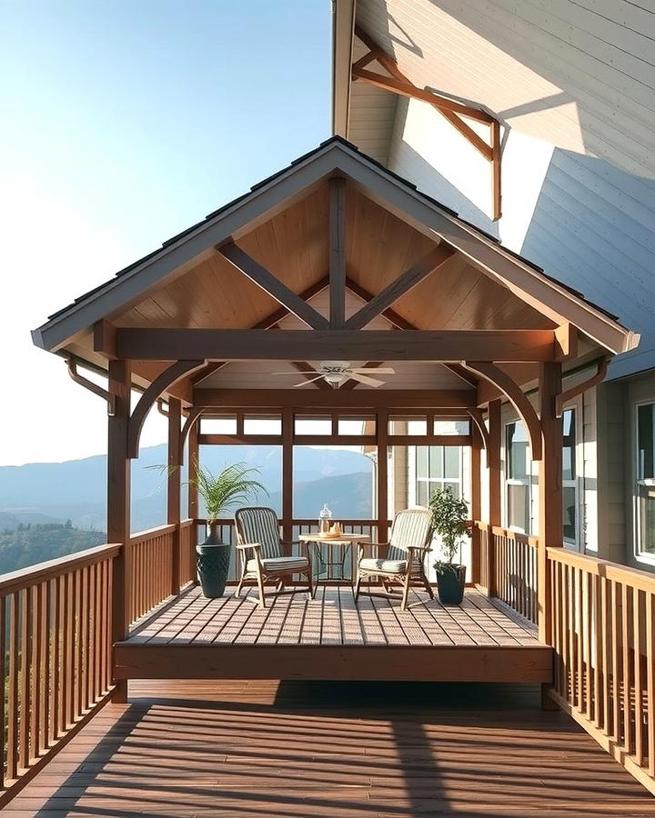 Elevated Shed Roof Porch - 25 Shed Roof Porch Design Ideas