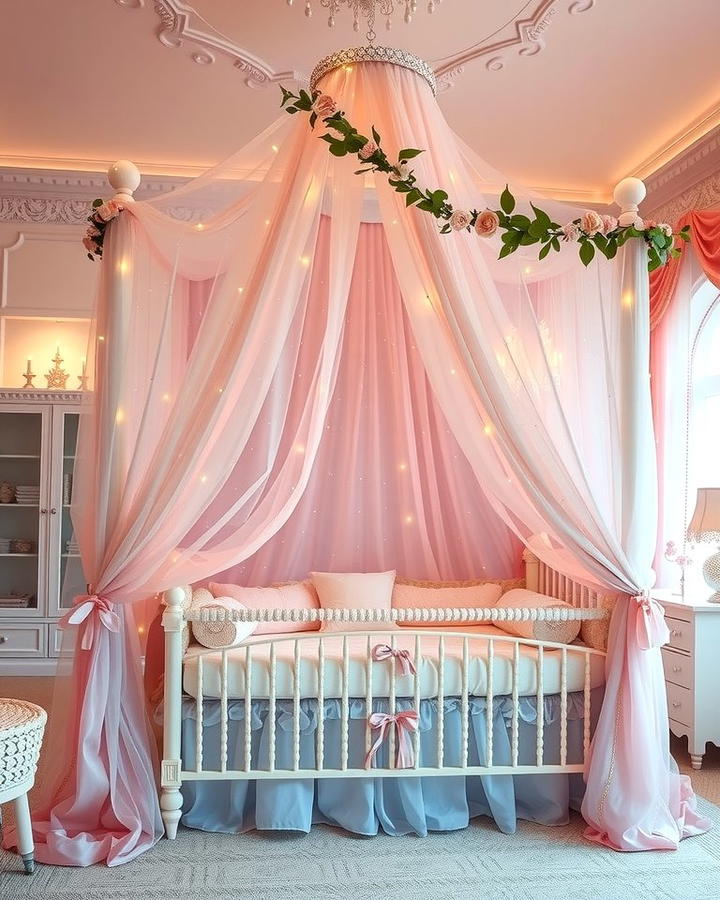 Enchanted Canopy Bed - 25 Princess Nursery Ideas