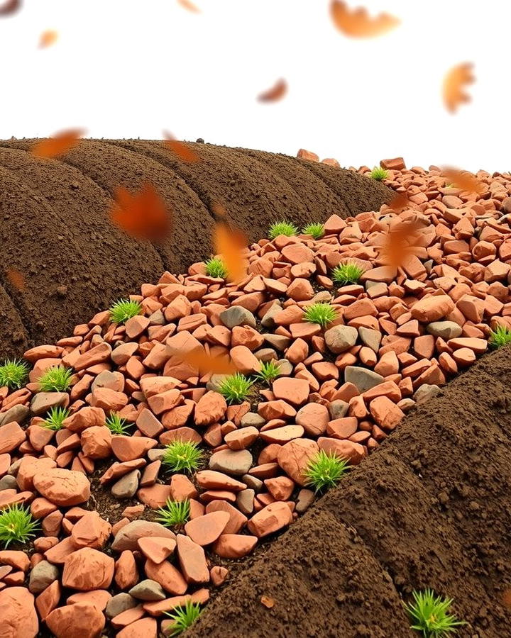 Erosion Control on Slopes - 25 Red Lava Rock Landscaping Ideas