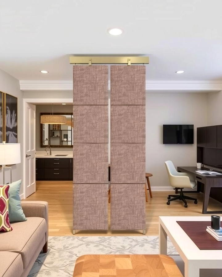 Fabric Panels for Versatility - 25 Room Divider Ideas