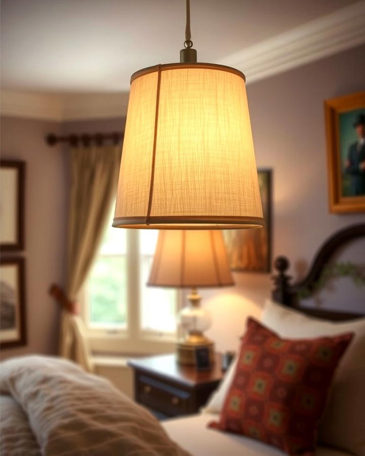 Fabric Shade Sconces 2 - 30 Bedroom Wall Sconce Ideas