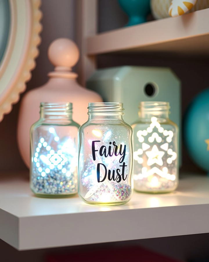 Fairy Dust Jars - 30 Fairy-themed Bedroom Ideas