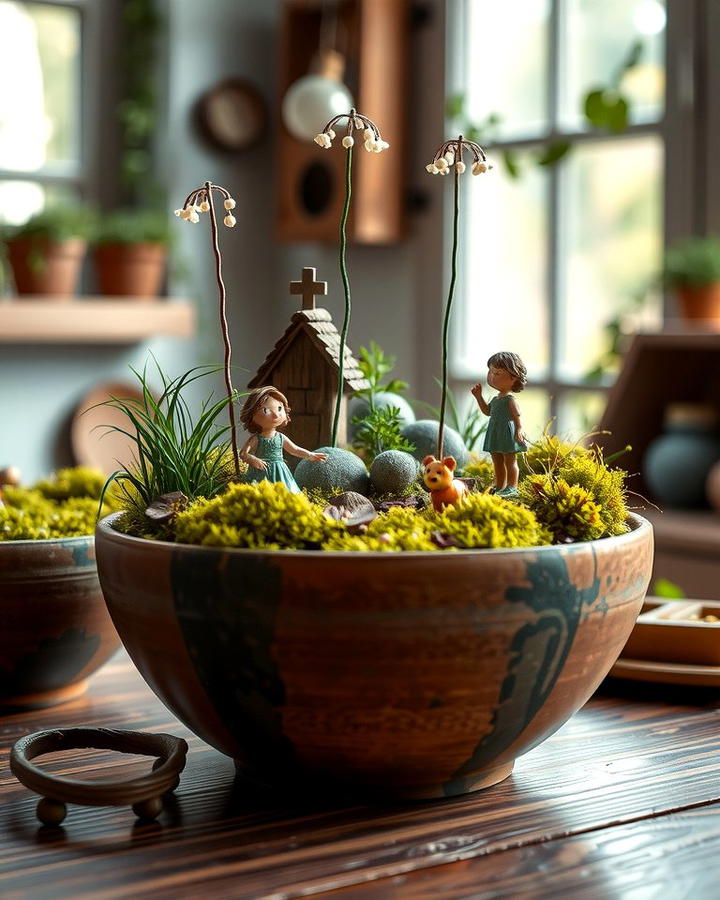 Fairy Garden in a Pot 2 - 25 Potted Plant Arrangement Ideas