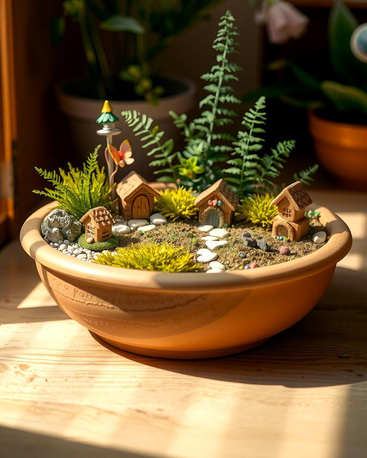 Fairy Garden in a Pot - 25 Potted Plant Arrangement Ideas