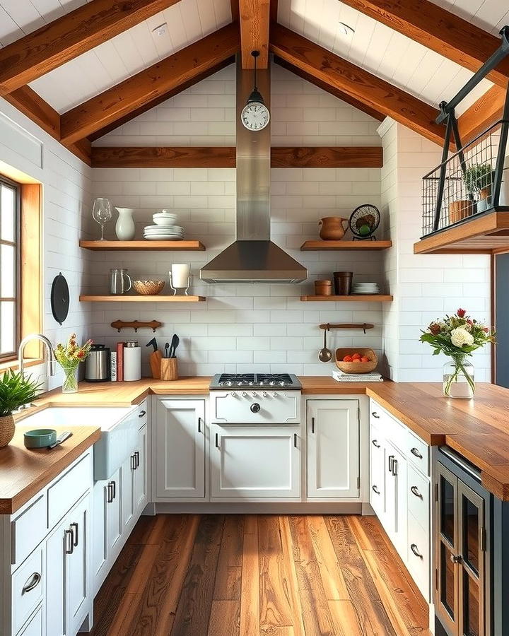 Farmhouse Style Kitchens - 25 Rustic Barndominium Interior Design Ideas