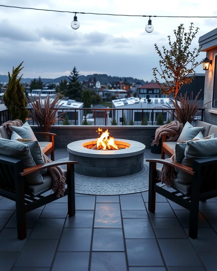 Fire Pit Corner - 25 Terrace Desig