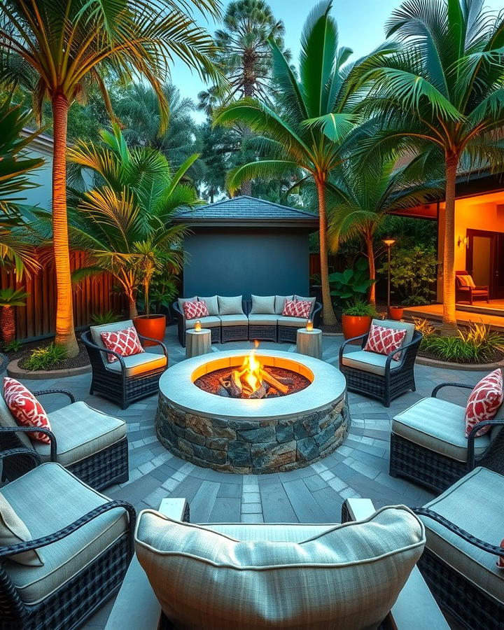 Fire Pits for Outdoor Gatherings - 25 South Florida Landscaping Ideas