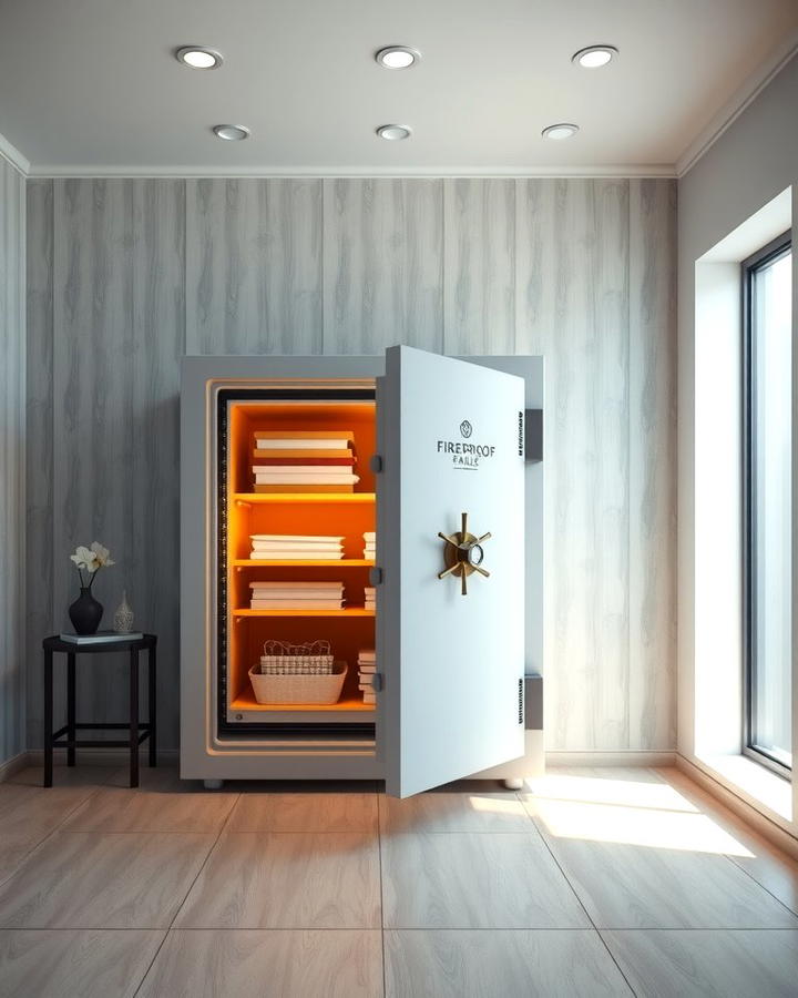 Fireproof Safes for Valuable Storage - 25 Safe Room Ideas