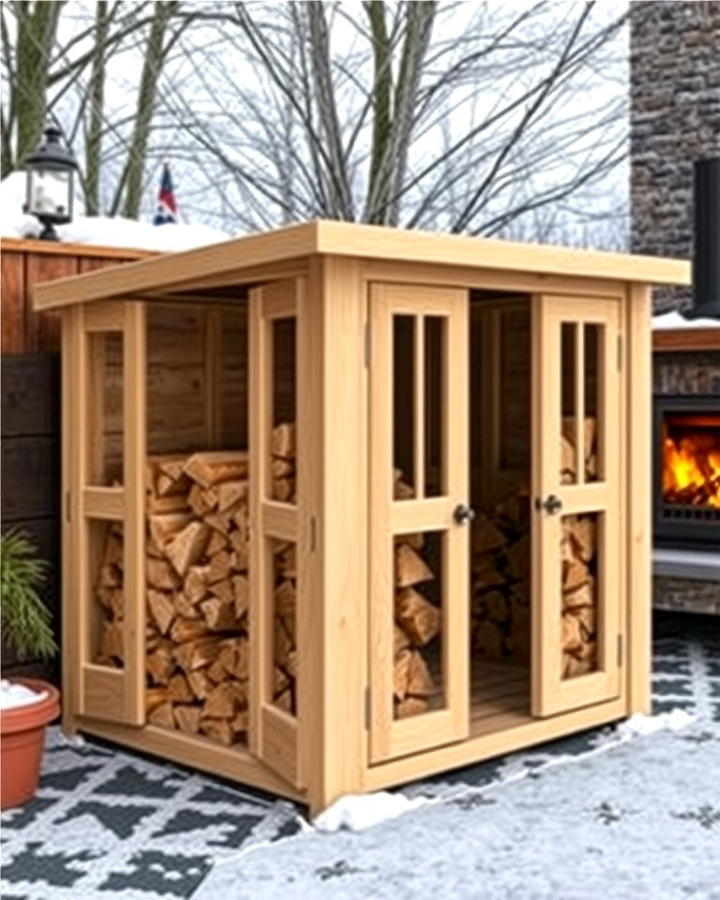 Firewood Storage Shed - 25 wood shed ideas