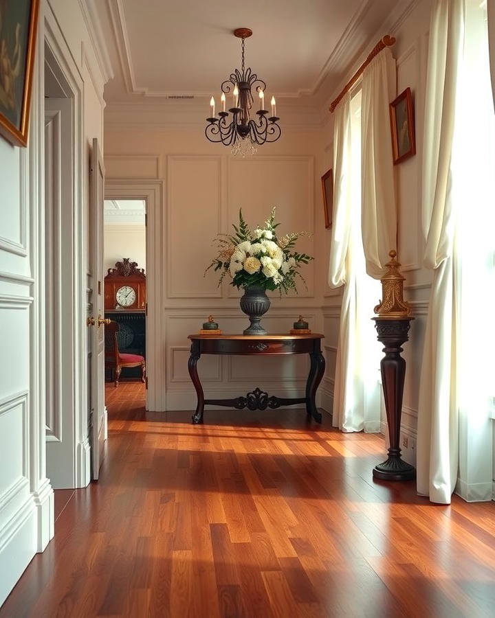Floral Arrangements and Vases - 25 Victorian Hallway Ideas
