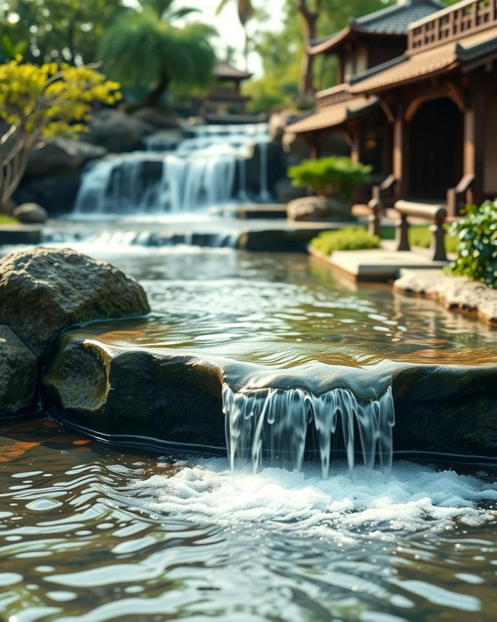 Flowing Waterfalls - 25 Zen Garden Ideas