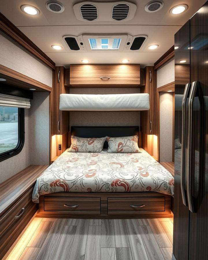 Foldable or Murphy Beds - 25 Rv Bedroom Ideas