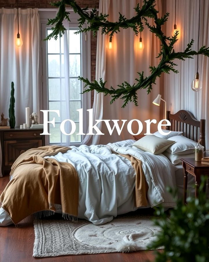 Folklore Forest Vibes - 25 Taylor Swift Themed Bedroom Decor Ideas