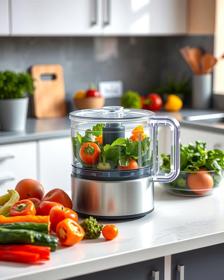 Food Processor - 30 Small Kitchen Appliances List