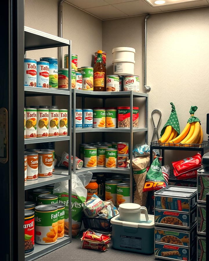 Food Storage for Sustained Survival - 25 Safe Room Ideas