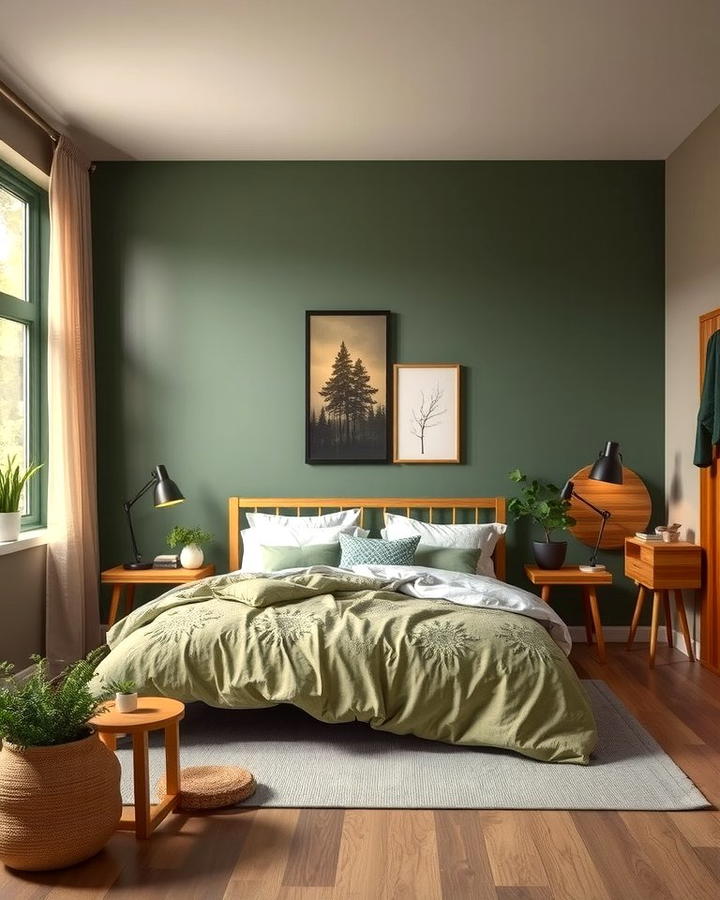 Forest Inspired Color Palette - 30 Forest Themed Bedroom Ideas