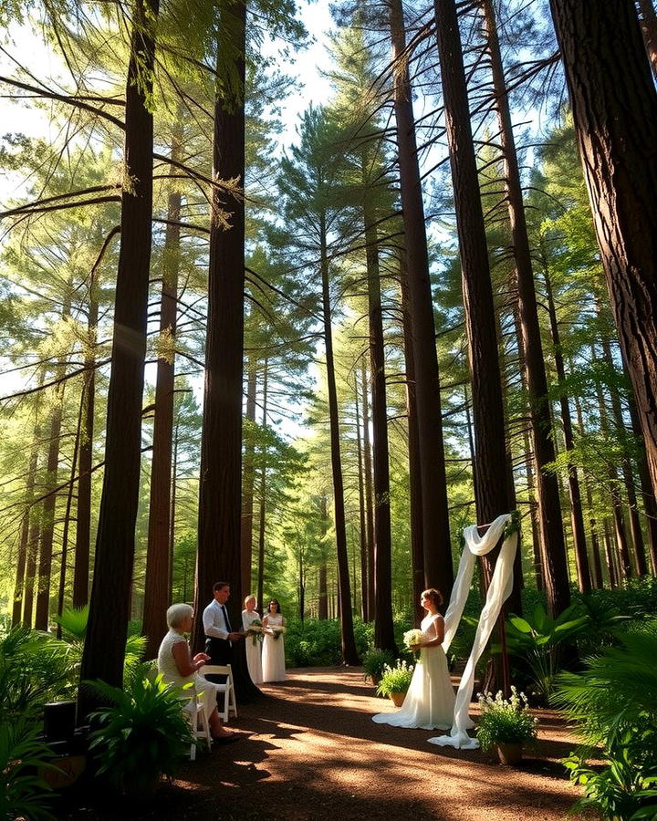 Forest Retreat Ceremony - 30 Wedding Ceremony Ideas