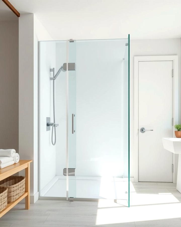 Frameless Glass Shower - 25 Small Ensuite Design Ideas