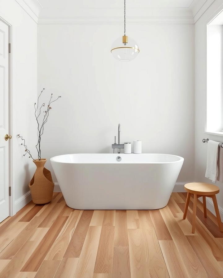 Freestanding Bathtubs 2 - 25 Scandinavian Bathroom Ideas