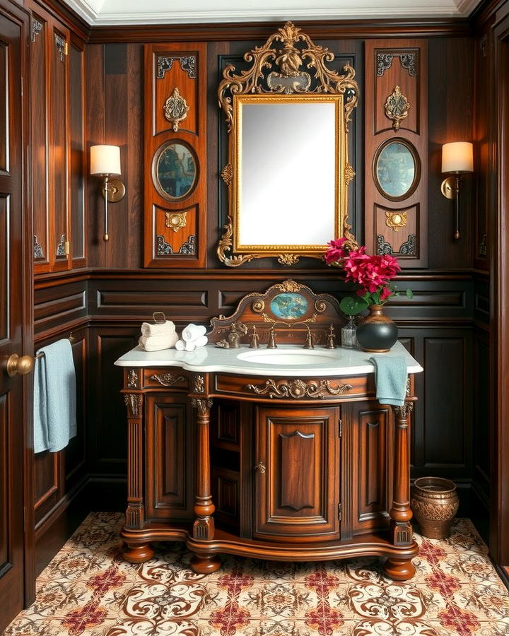 Freestanding Vanities - 25 Victorian Bathroom Ideas