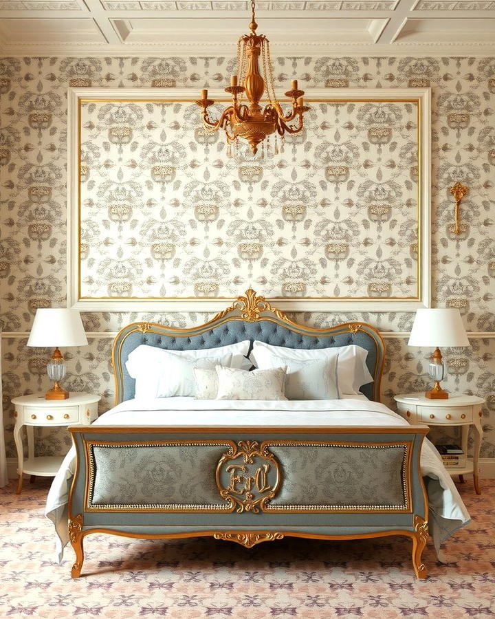 French Inspired Wallpaper - 30 French Bedroom Decor Ideas