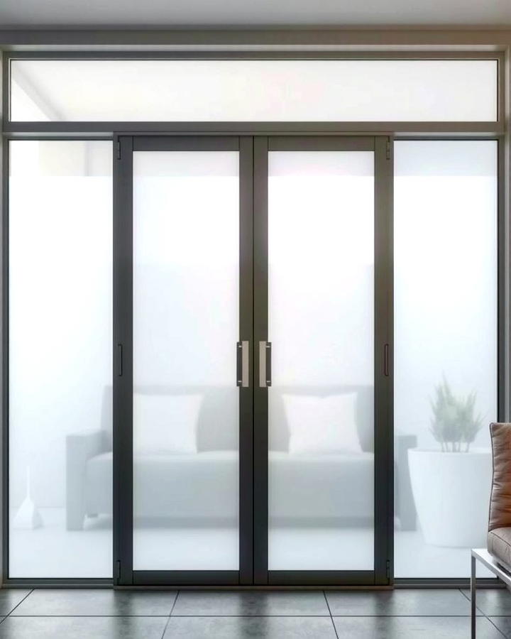 Frosted Glass Patio Doors - 25 Patio Door Ideas