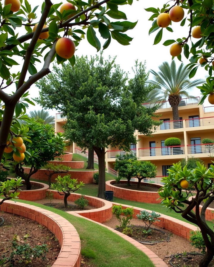 Fruit Tree Terraces - 25 Terraced Garden Ideas