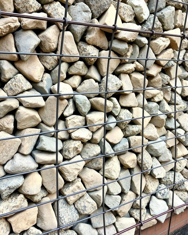 Gabion Walls - 25 Rock Landscaping Ideas