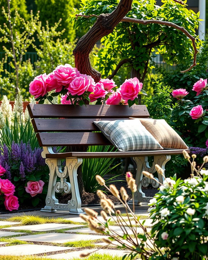 Garden Bench Retreat - 25 Outdoor Reading Nook Ideas