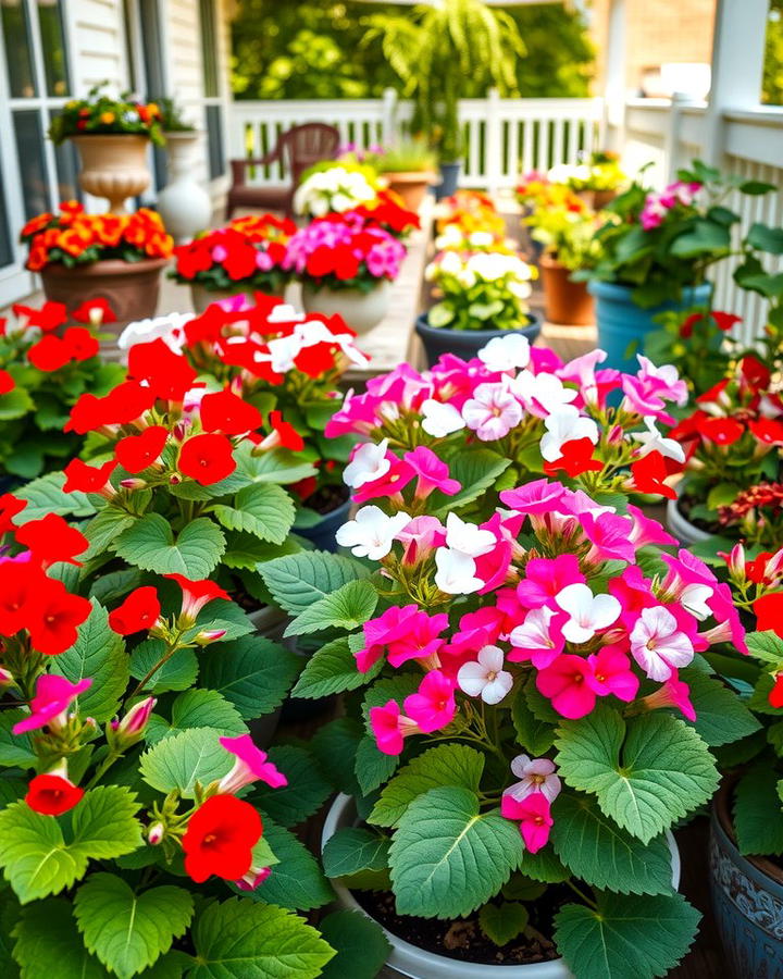 Geraniums for a Burst of Color - 25 Patio Plants