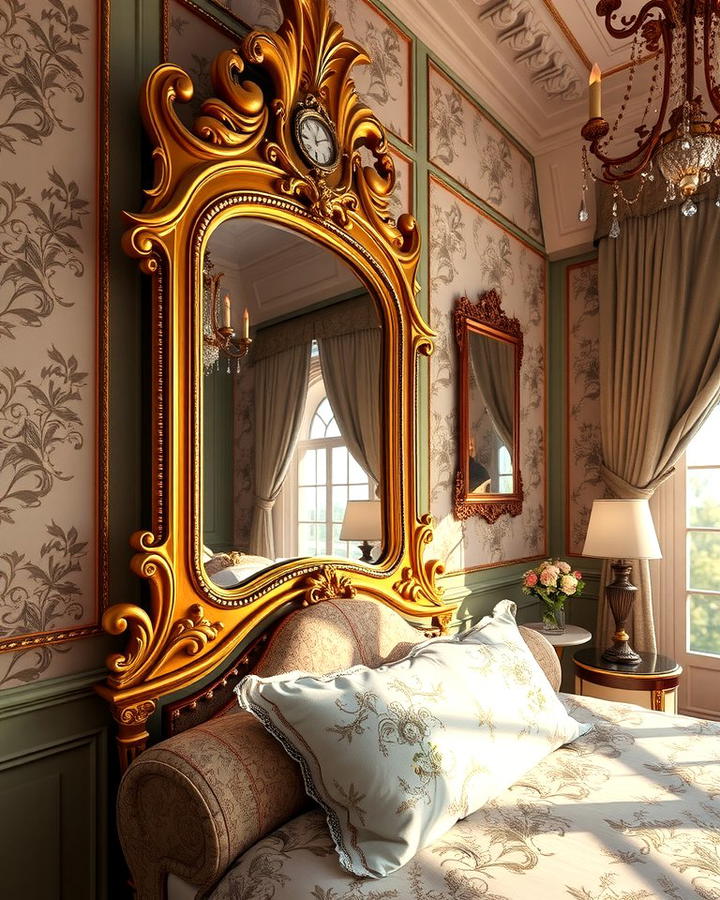 Gilded Mirrors 2 - 25 Victorian Bedroom Ideas