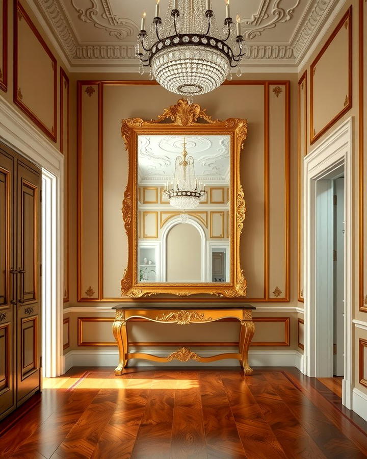 Gilded Mirrors for a Touch of Opulence - 25 Traditional Interior Design Ideas