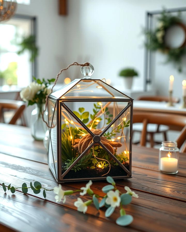 Glass Terrarium Card Box - 30 Wedding Card Box Ideas