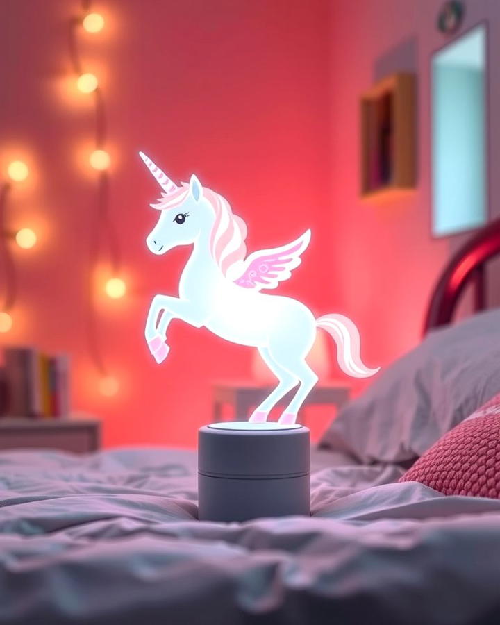 Glowing Unicorn Nightlights - 25 Unicorn Bedroom Ideas