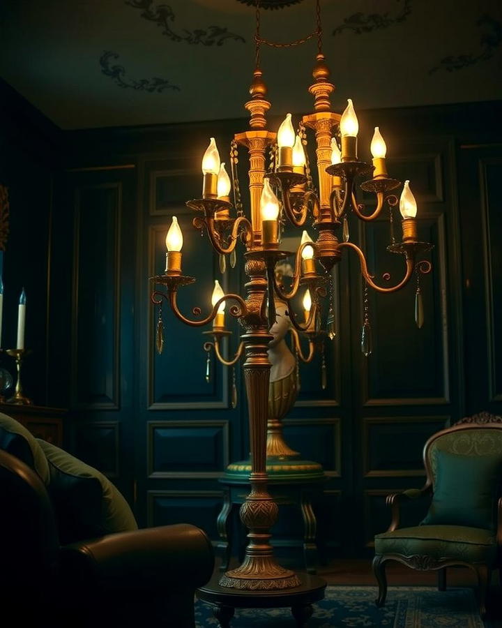 Gothic Inspired Candelabras - 30 Witchy Living Room Ideas