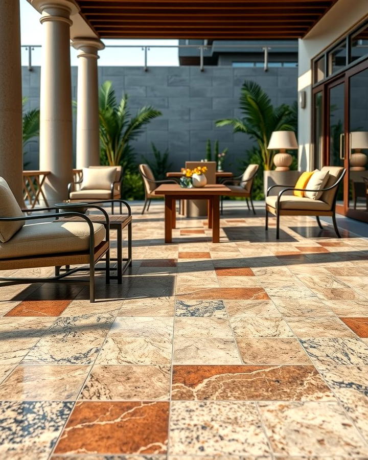 Granite Durability and Style - 25 Stone Patio Ideas