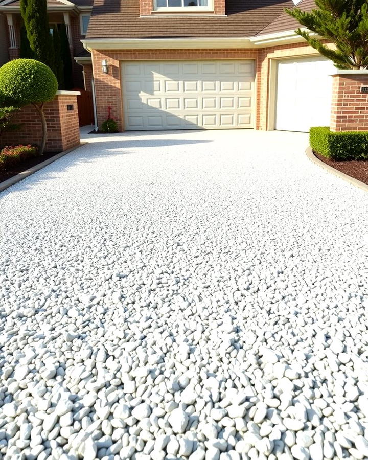 Gravel Driveways - 25 White Rock Landscaping Ideas