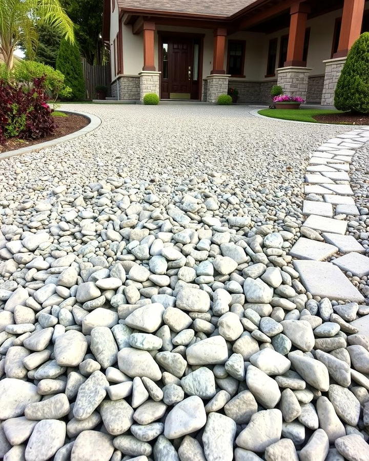 Gravel Driveways - 25 Rock Landscaping Ideas