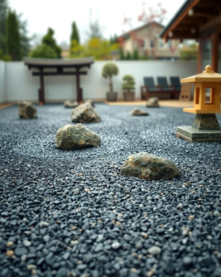 Gravel Islands - 25 Zen Garden Ideas