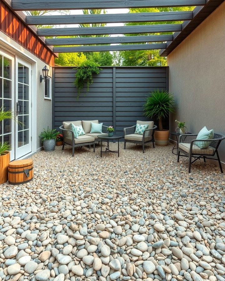 Gravel Patios for a Low Cost Solution - 25 Patio Flooring Ideas