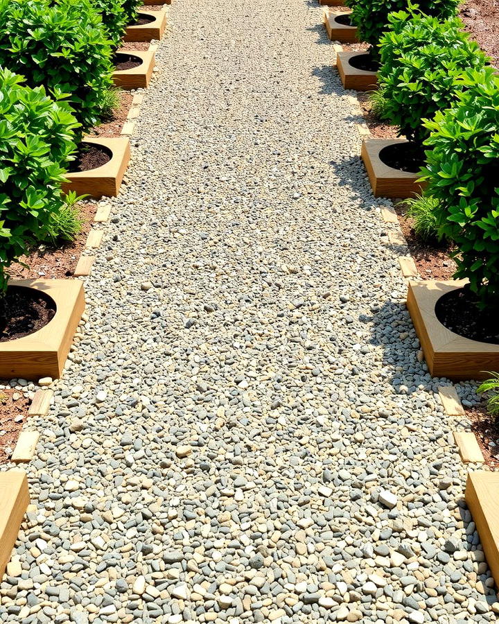 Gravel Walkways for a Casual Look - 25 Paver Walkway Ideas